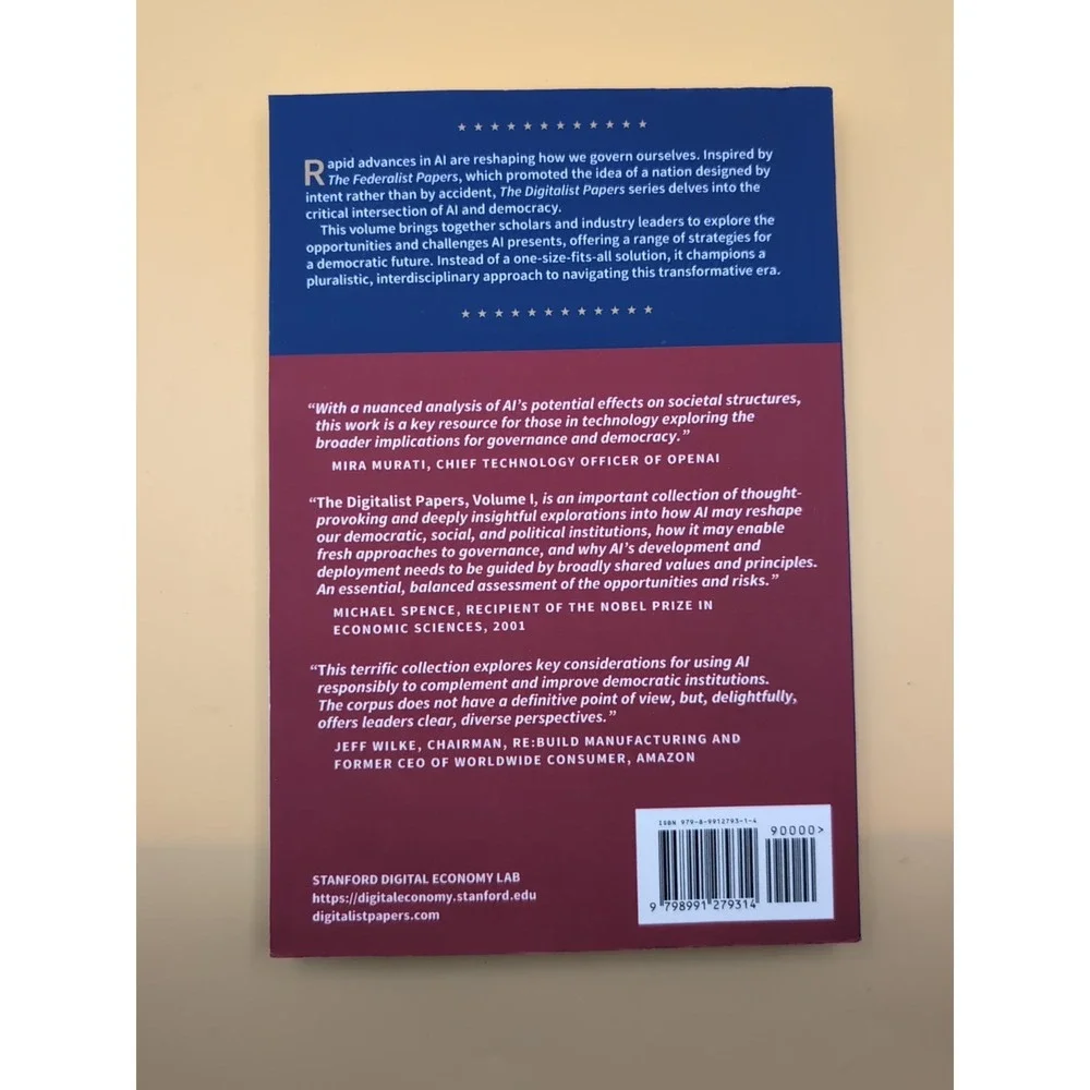 The Digitalist Papers: Artificial Intelligence and Democracy in America‎